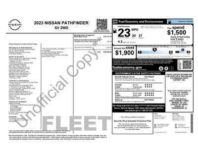 2023 Nissan Pathfinder SV FWD