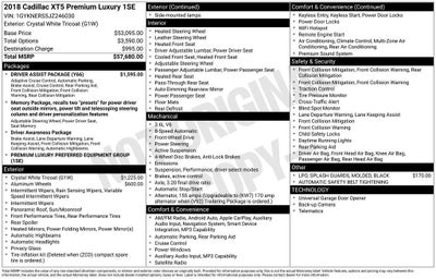 2018 Cadillac XT5 Premium Luxury FWD