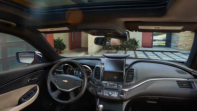 Chevrolet Impala internal dashboard view